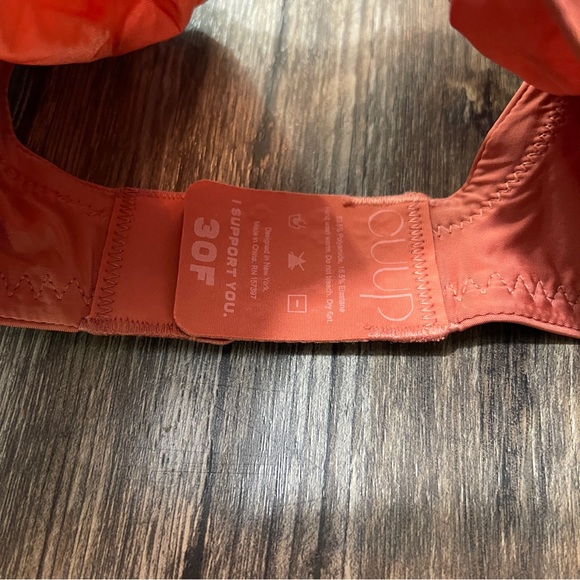 CUUP The Scoop Micro Bra Sz 30F *NWOT* - Picture 5 of 6